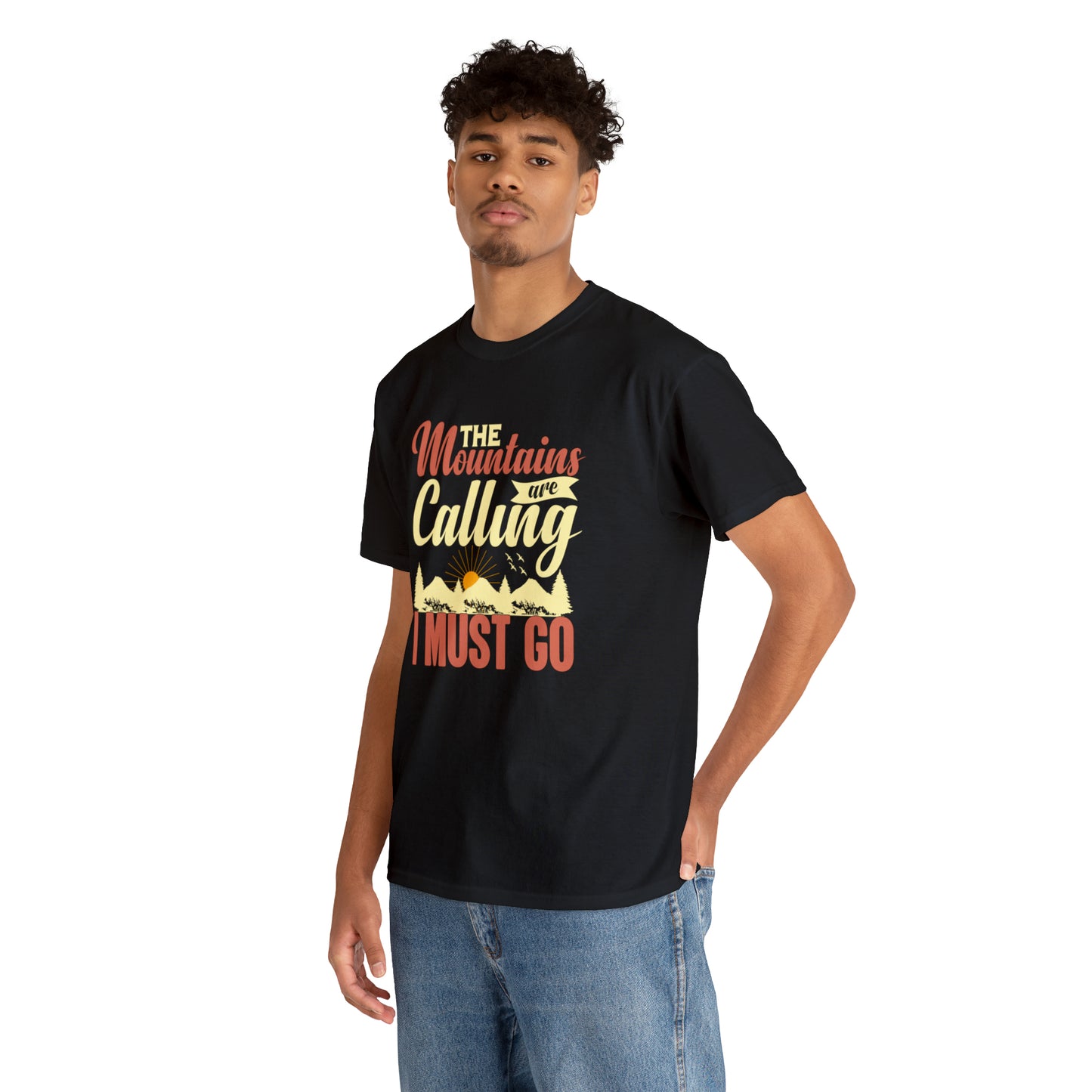 "The Mountains Are Calling" T-Shirt - Weave Got Gifts - Unique Gifts You Won’t Find Anywhere Else!