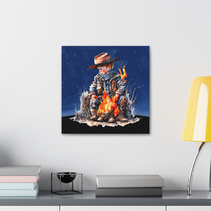 "Starry Night Cowboy" Wall Art - Weave Got Gifts - Unique Gifts You Won’t Find Anywhere Else!