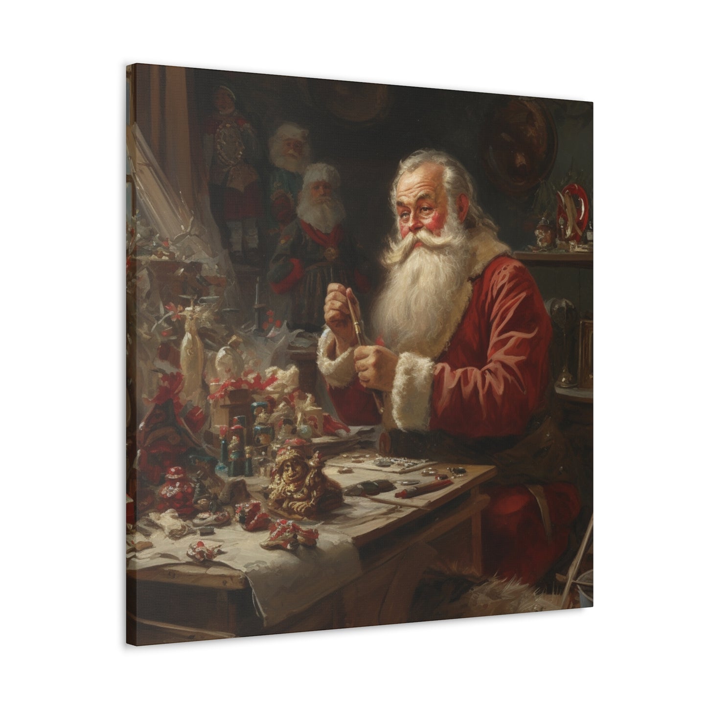 "Vintage Santa" Wall Art - Weave Got Gifts - Unique Gifts You Won’t Find Anywhere Else!