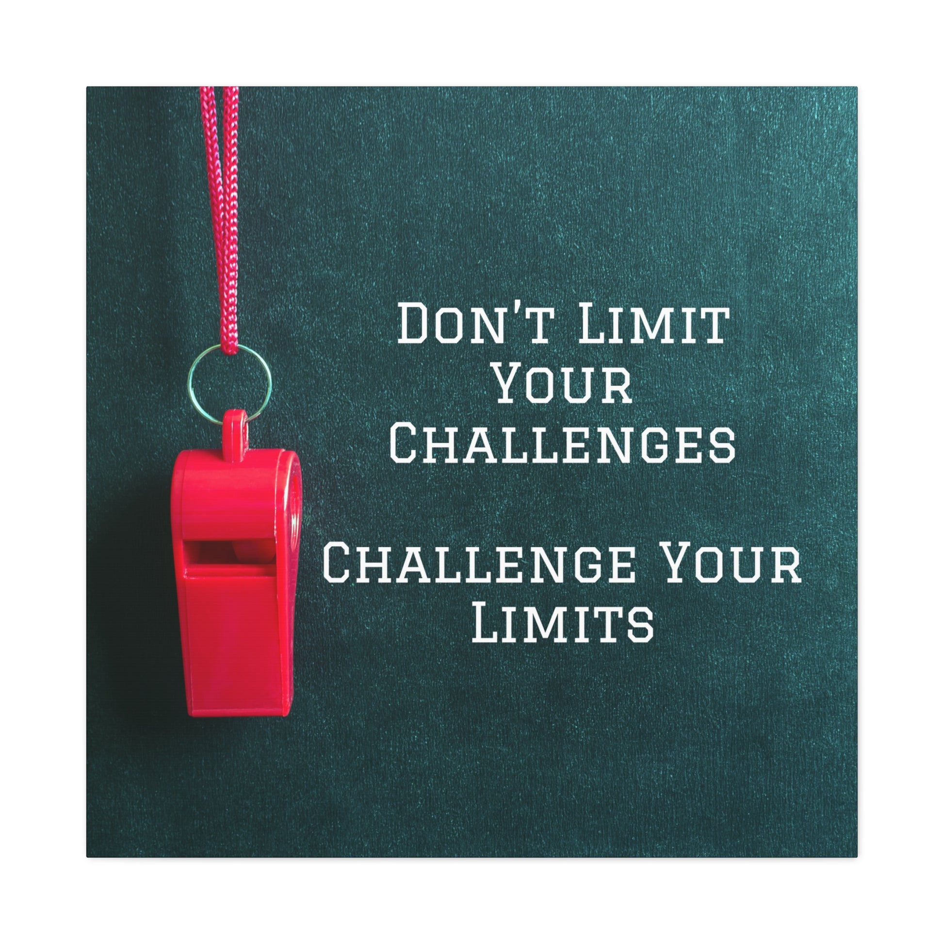 "Don't Limit Your Challenges" Wall Art - Weave Got Gifts - Unique Gifts You Won’t Find Anywhere Else!