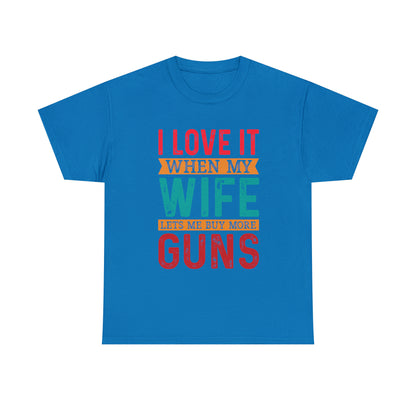 Firearm collection t-shirt for men
