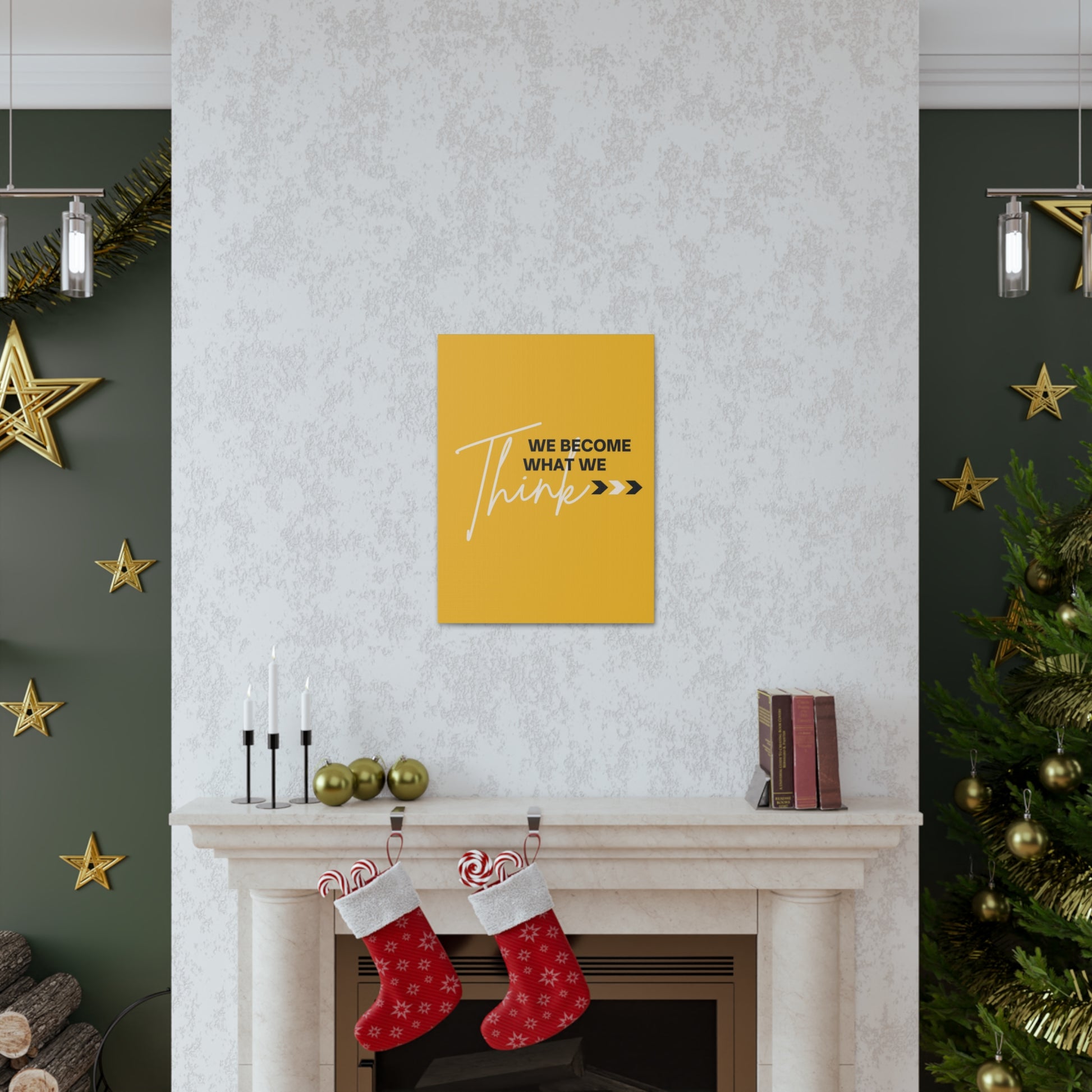 "We Become What We Think" Wall Art - Weave Got Gifts - Unique Gifts You Won’t Find Anywhere Else!
