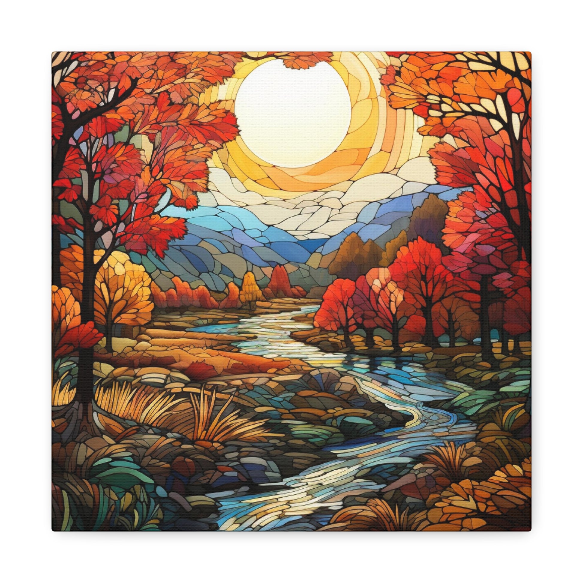 "Riverside Serenity" Wall Art - Weave Got Gifts - Unique Gifts You Won’t Find Anywhere Else!