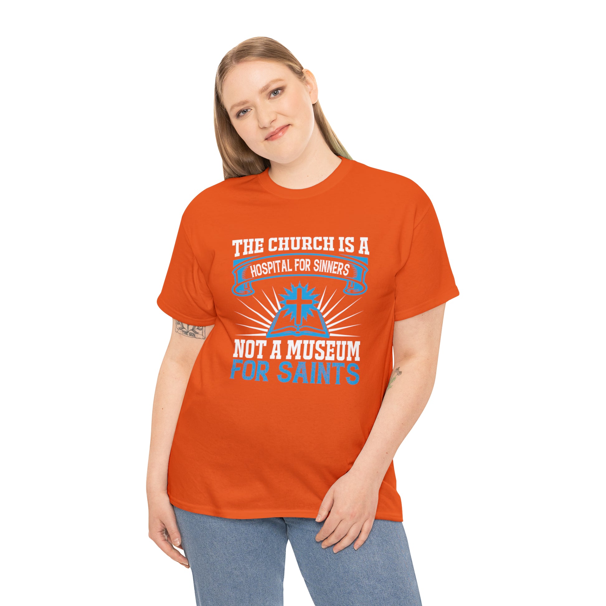 "Church Is A Hospital For Sinners" T-Shirt - Weave Got Gifts - Unique Gifts You Won’t Find Anywhere Else!