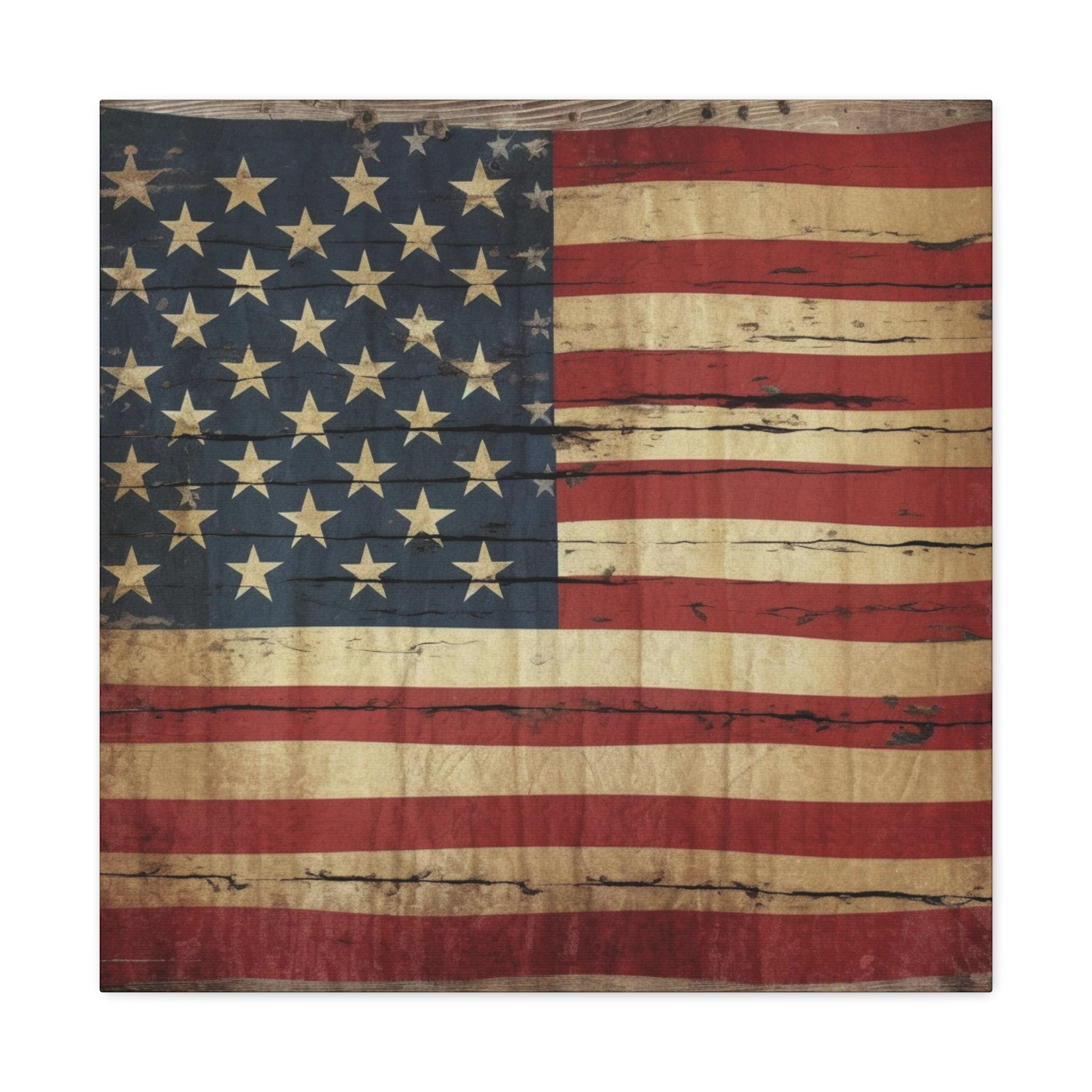 "Rustic American Flag" Wall Art - Weave Got Gifts - Unique Gifts You Won’t Find Anywhere Else!