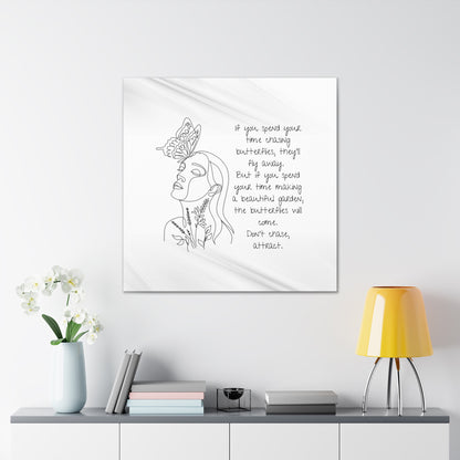 "Wilderness Women Butterfly Quote" Wall Art - Weave Got Gifts - Unique Gifts You Won’t Find Anywhere Else!