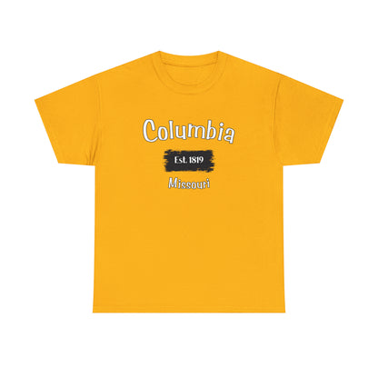 Stylish black Columbia MO shirt with comfortable cotton fabric
