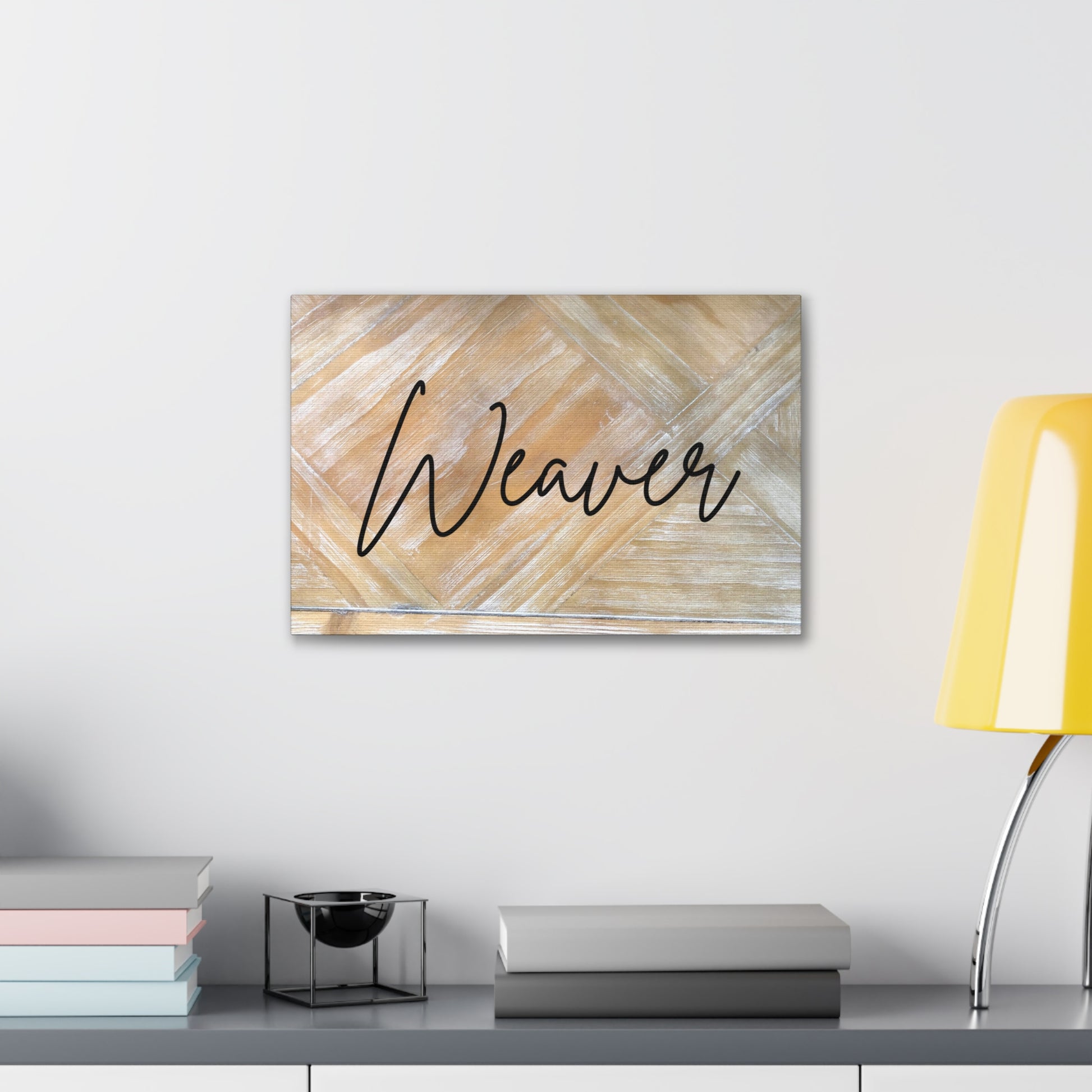 "Handwritten Last Name" Custom Wall Art - Weave Got Gifts - Unique Gifts You Won’t Find Anywhere Else!