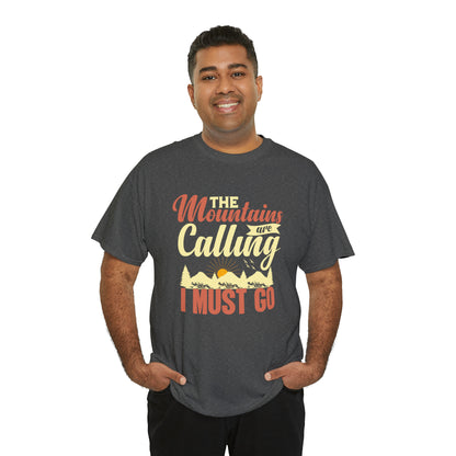 "The Mountains Are Calling" T-Shirt - Weave Got Gifts - Unique Gifts You Won’t Find Anywhere Else!