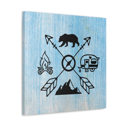 "Adventure Compass" Wall Art - Weave Got Gifts - Unique Gifts You Won’t Find Anywhere Else!