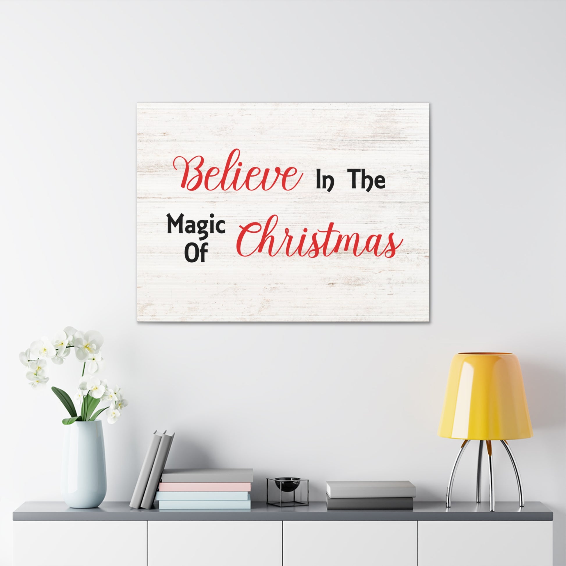 "Believe In The Magic Of Christmas" Wall Art - Weave Got Gifts - Unique Gifts You Won’t Find Anywhere Else!