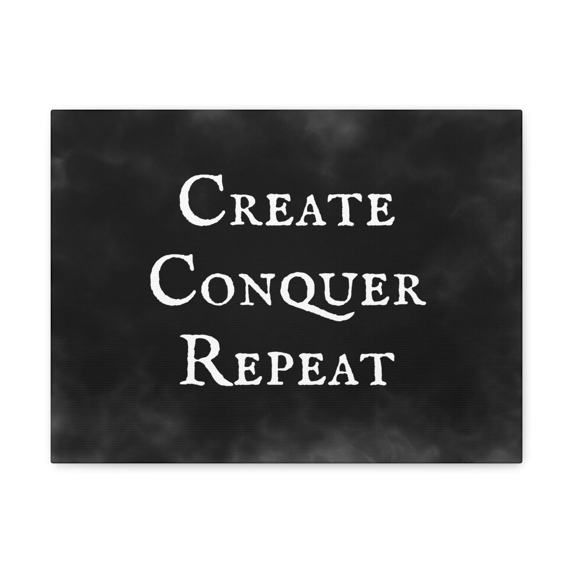 "Create Conquer Repeat" Wall Art - Weave Got Gifts - Unique Gifts You Won’t Find Anywhere Else!