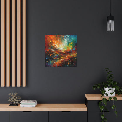 "Colorful Abstract Painting" Wall Art - Weave Got Gifts - Unique Gifts You Won’t Find Anywhere Else!