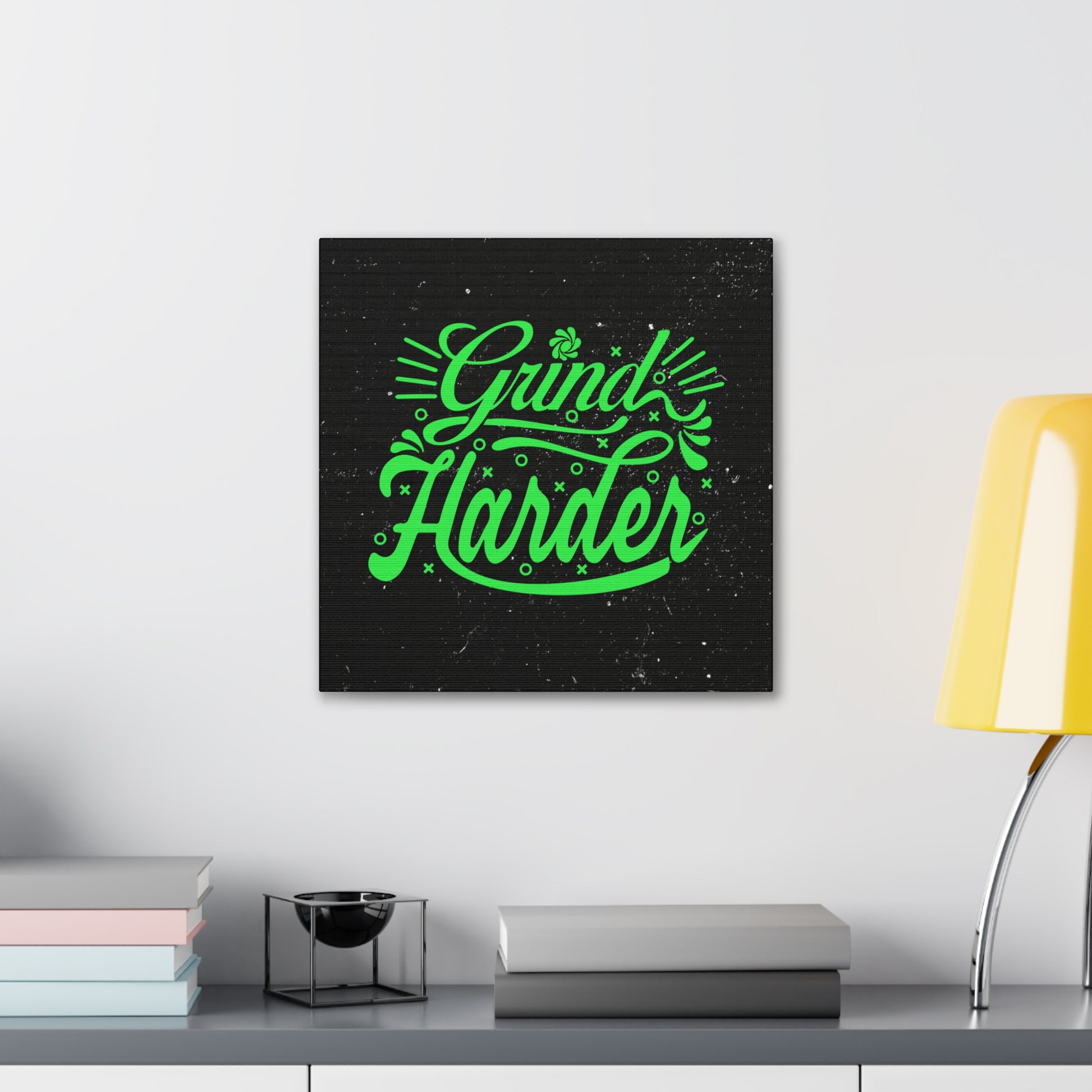 "Grind Harder" Wall Art - Weave Got Gifts - Unique Gifts You Won’t Find Anywhere Else!