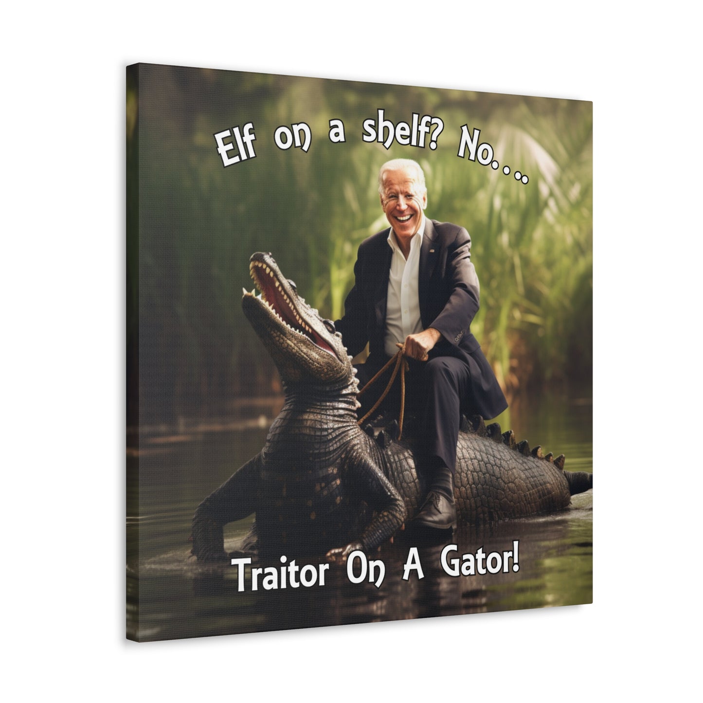 "Traitor On A Gator" Wall Art - Weave Got Gifts - Unique Gifts You Won’t Find Anywhere Else!