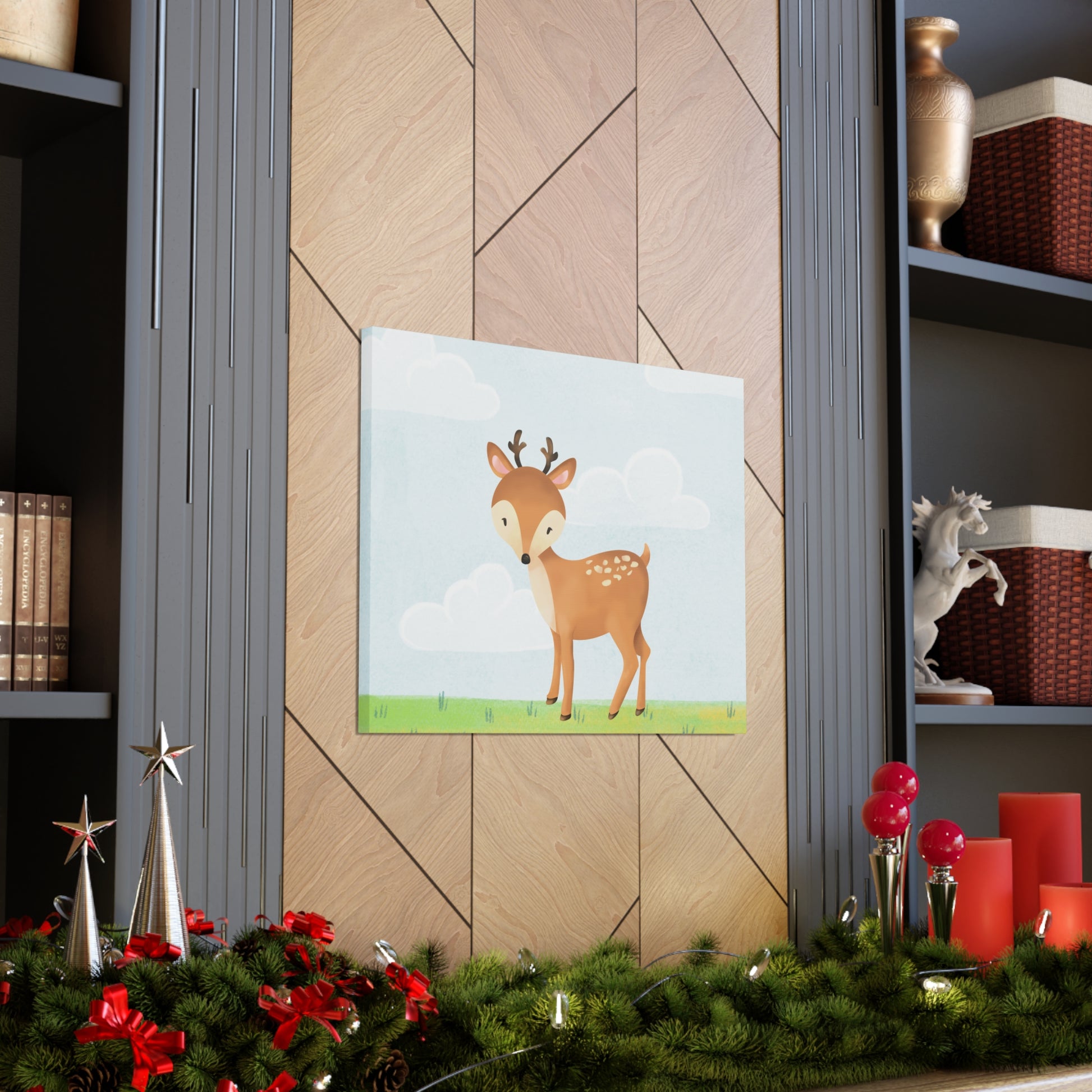 "Baby Deer" Wall Art - Weave Got Gifts - Unique Gifts You Won’t Find Anywhere Else!