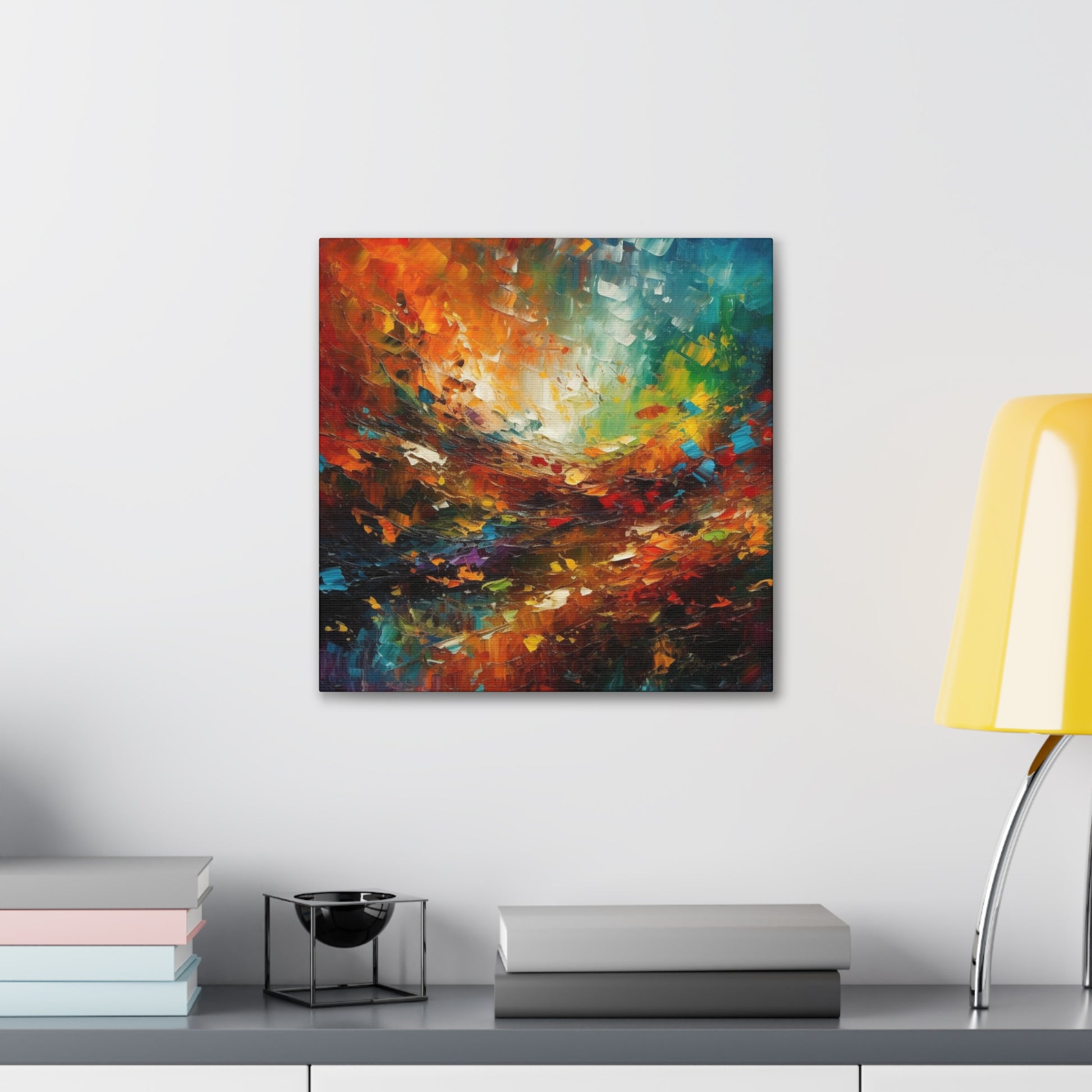 "Colorful Abstract Painting" Wall Art - Weave Got Gifts - Unique Gifts You Won’t Find Anywhere Else!