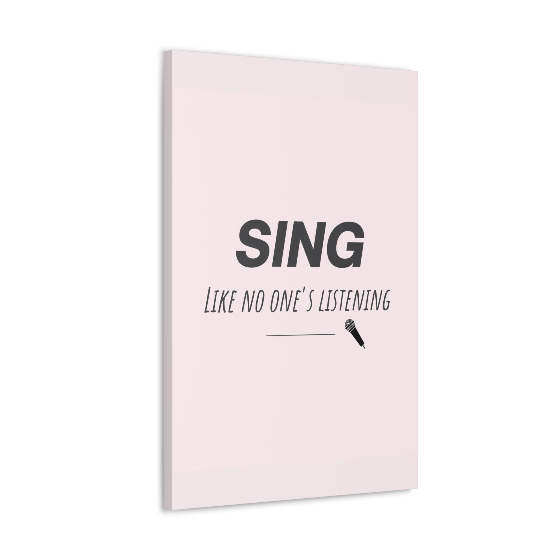 "Sing Like No One's Listening" Wall Art - Weave Got Gifts - Unique Gifts You Won’t Find Anywhere Else!