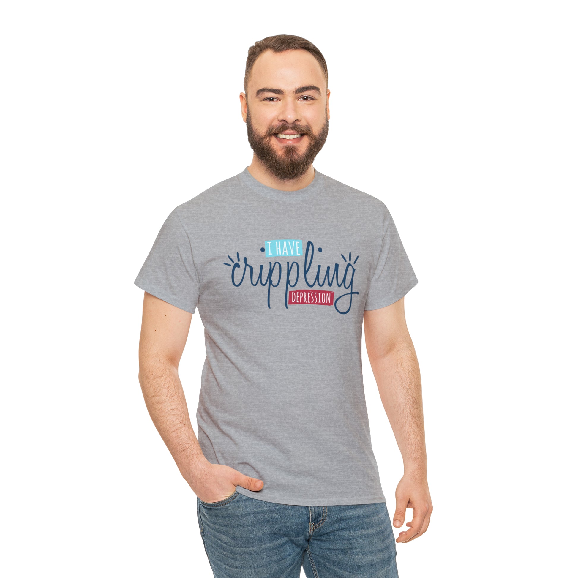"I Have Crippling Depression" T-Shirt - Weave Got Gifts - Unique Gifts You Won’t Find Anywhere Else!