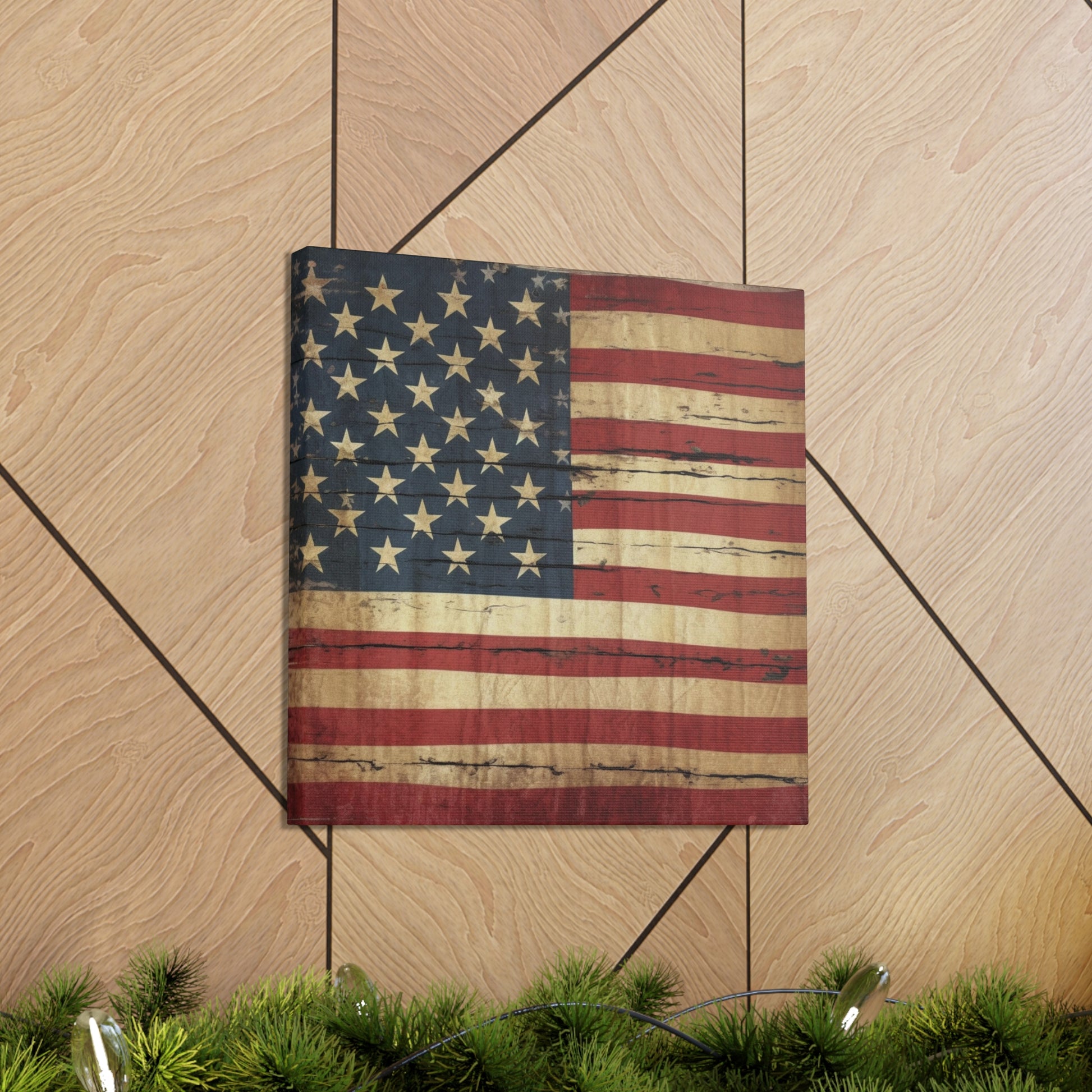 "Rustic American Flag" Wall Art - Weave Got Gifts - Unique Gifts You Won’t Find Anywhere Else!