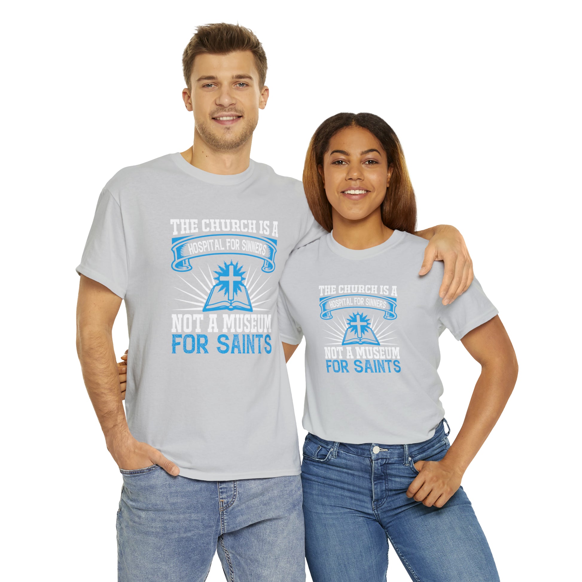 "Church Is A Hospital For Sinners" T-Shirt - Weave Got Gifts - Unique Gifts You Won’t Find Anywhere Else!