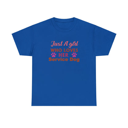 Classic fit t-shirt for proud therapy dog handlers
