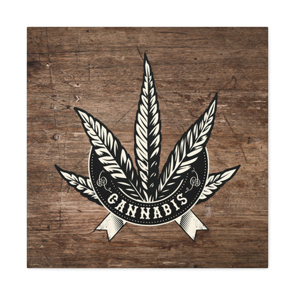 "Vintage Cannabis" Wall Art - Weave Got Gifts - Unique Gifts You Won’t Find Anywhere Else!