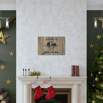 "I'd Rather Be Duck Hunting" Wall Art - Weave Got Gifts - Unique Gifts You Won’t Find Anywhere Else!
