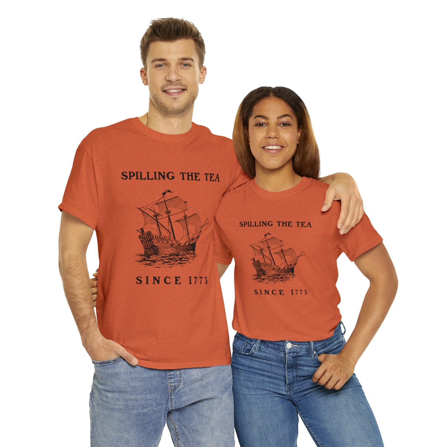 "Spilling The Tea, Since 1773" T-Shirt - Weave Got Gifts - Unique Gifts You Won’t Find Anywhere Else!