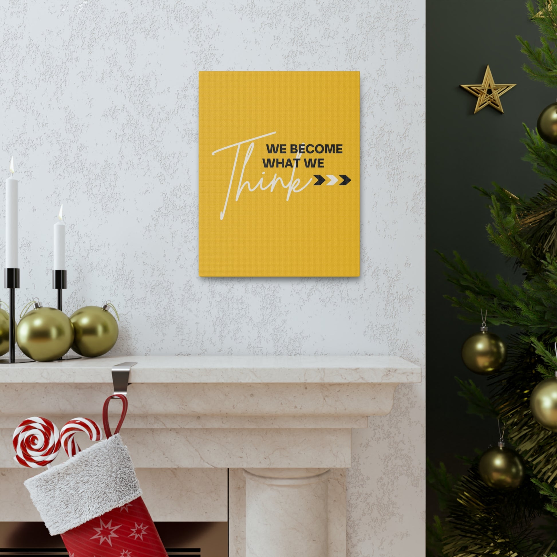 "We Become What We Think" Wall Art - Weave Got Gifts - Unique Gifts You Won’t Find Anywhere Else!