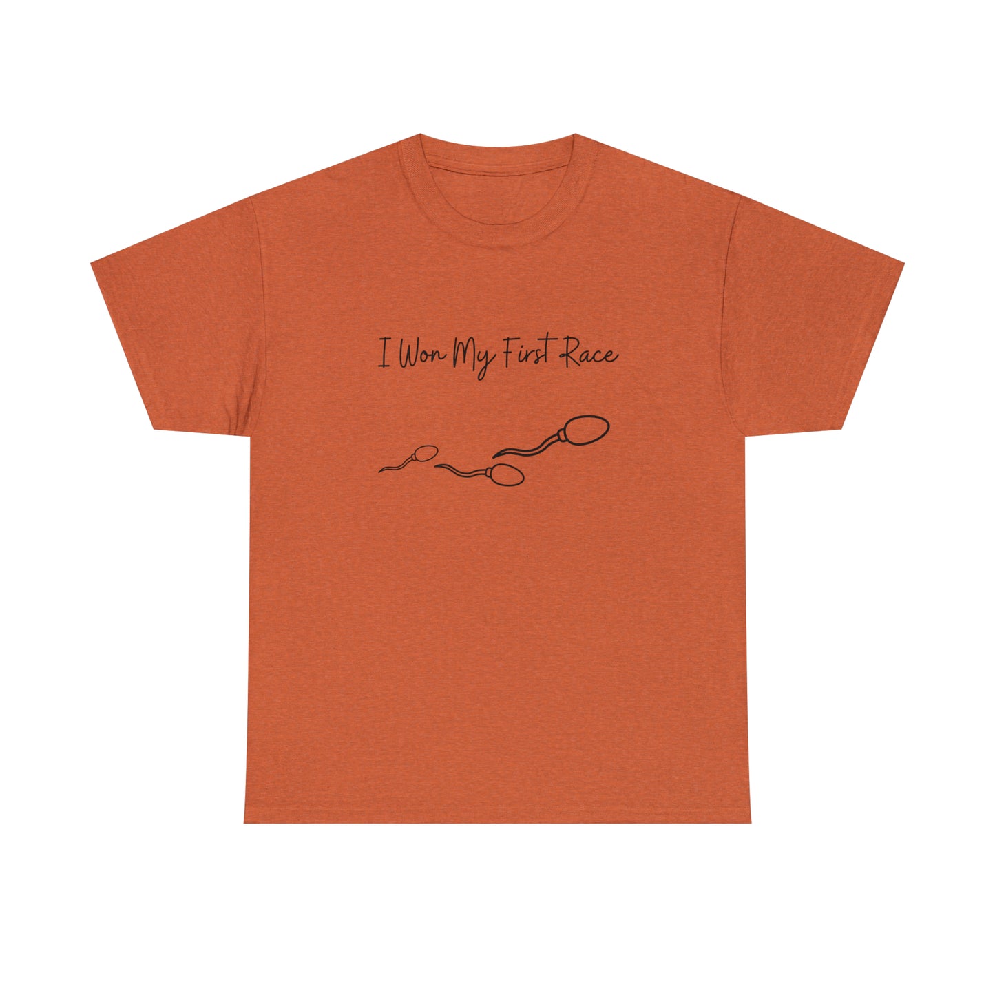 "I Won My First Race" Adult T-Shirt - Weave Got Gifts - Unique Gifts You Won’t Find Anywhere Else!