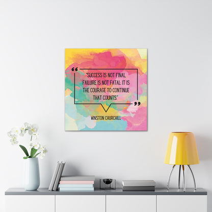 "Failure Is Not Fatal" Wall Art - Weave Got Gifts - Unique Gifts You Won’t Find Anywhere Else!