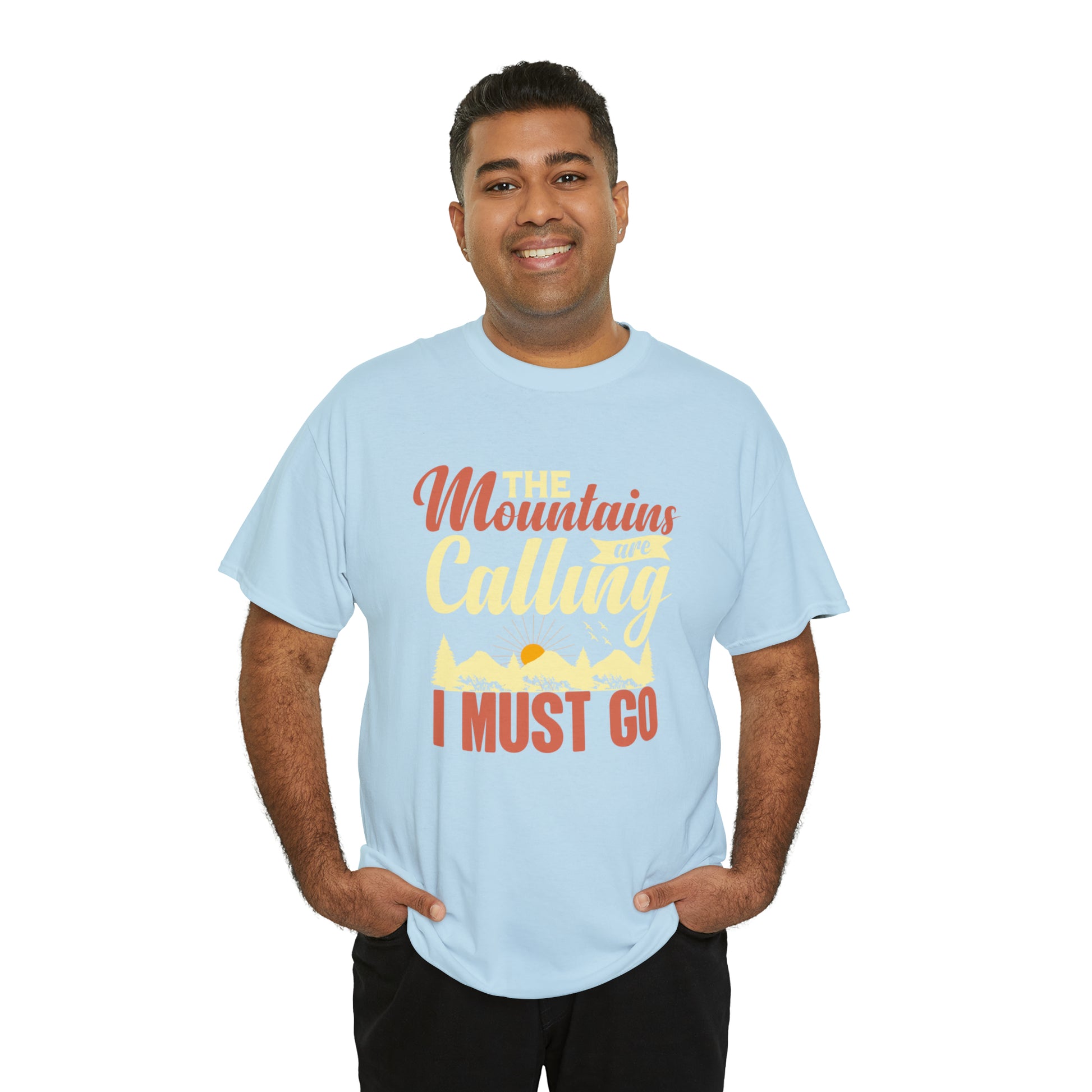 "The Mountains Are Calling" T-Shirt - Weave Got Gifts - Unique Gifts You Won’t Find Anywhere Else!