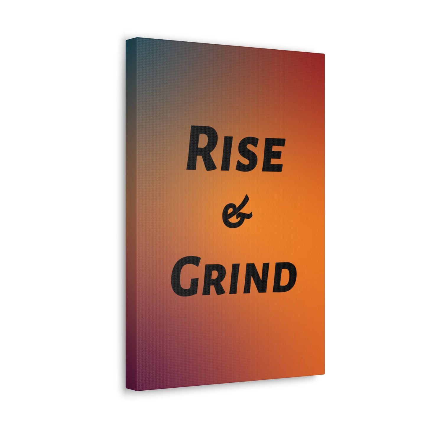 Empowering rise and grind artwork for personal growth