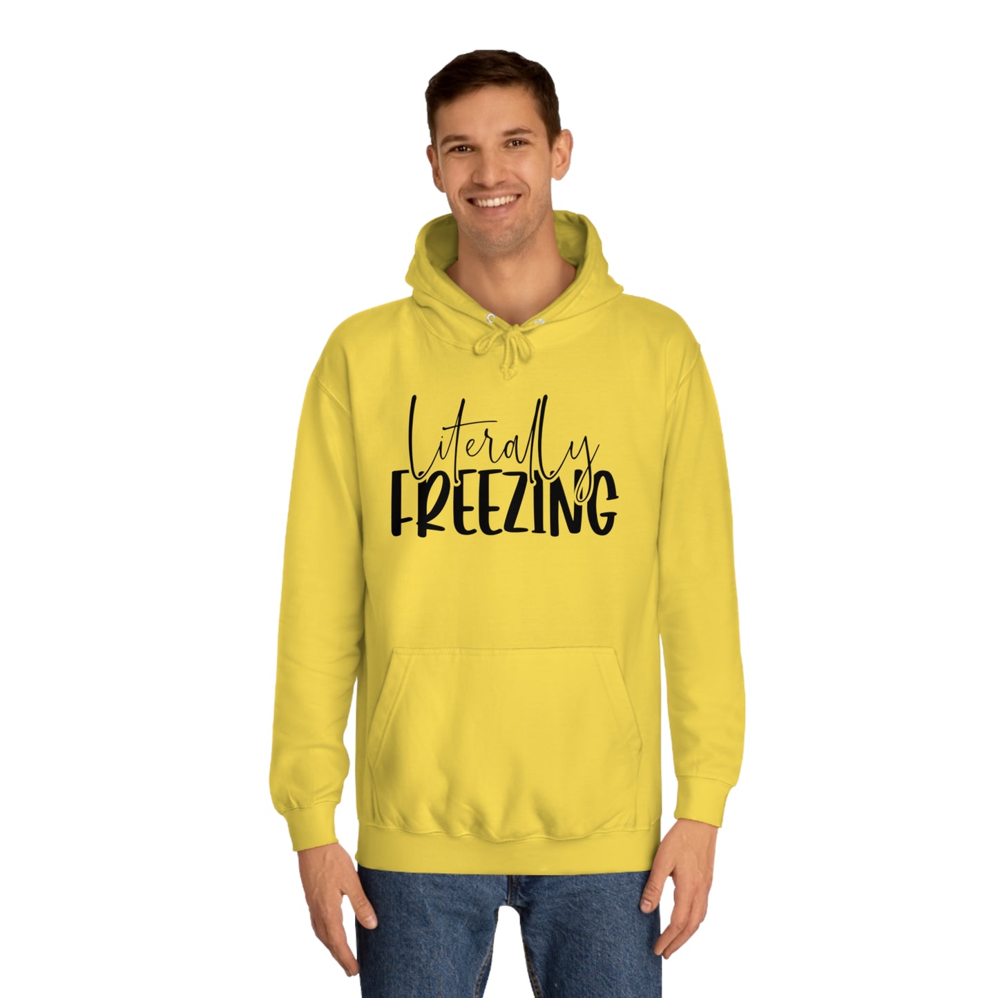 "Literally Freezing" Hoodie - Weave Got Gifts - Unique Gifts You Won’t Find Anywhere Else!