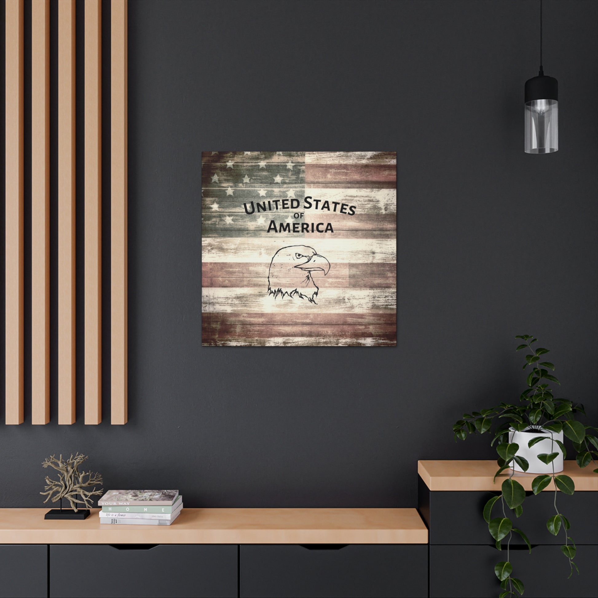 "United States Of America" Wall Art - Weave Got Gifts - Unique Gifts You Won’t Find Anywhere Else!