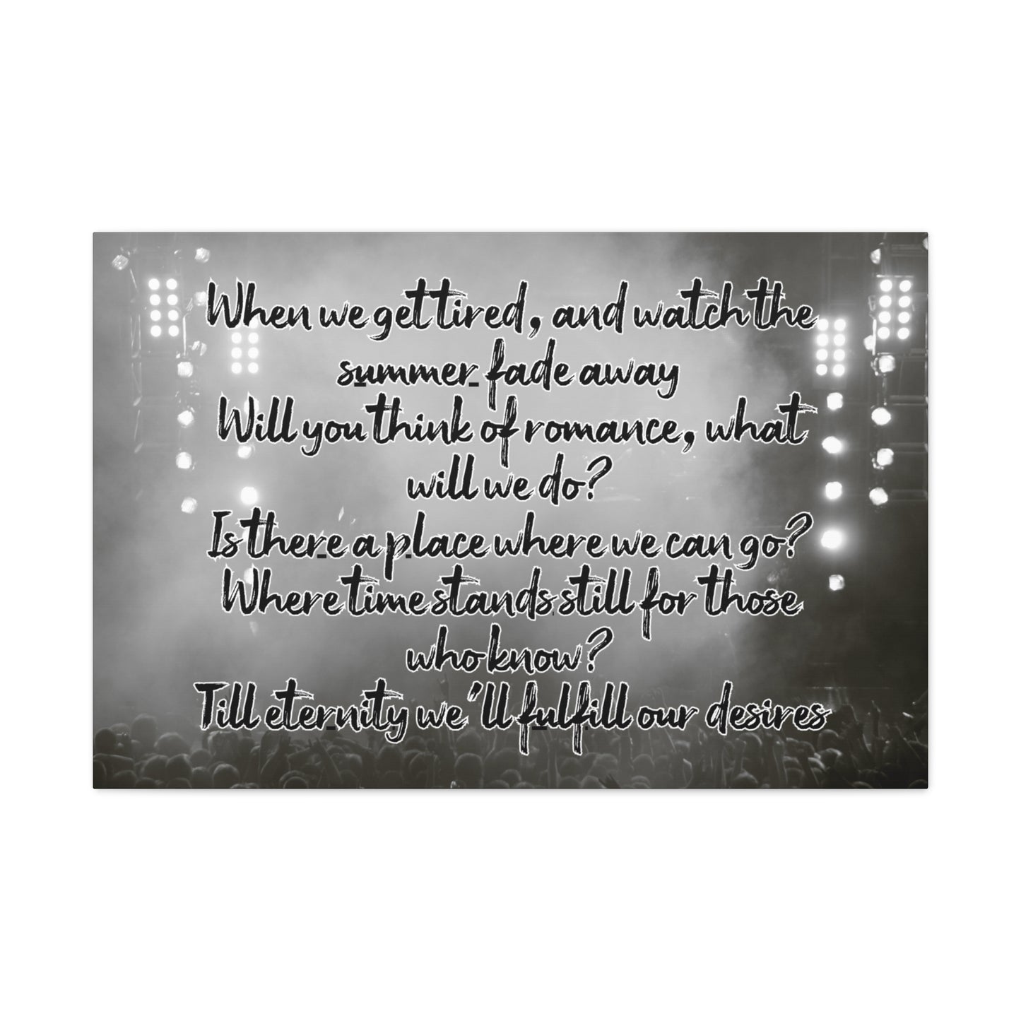 "Custom Song Lyrics" Wall Art - Weave Got Gifts - Unique Gifts You Won’t Find Anywhere Else!