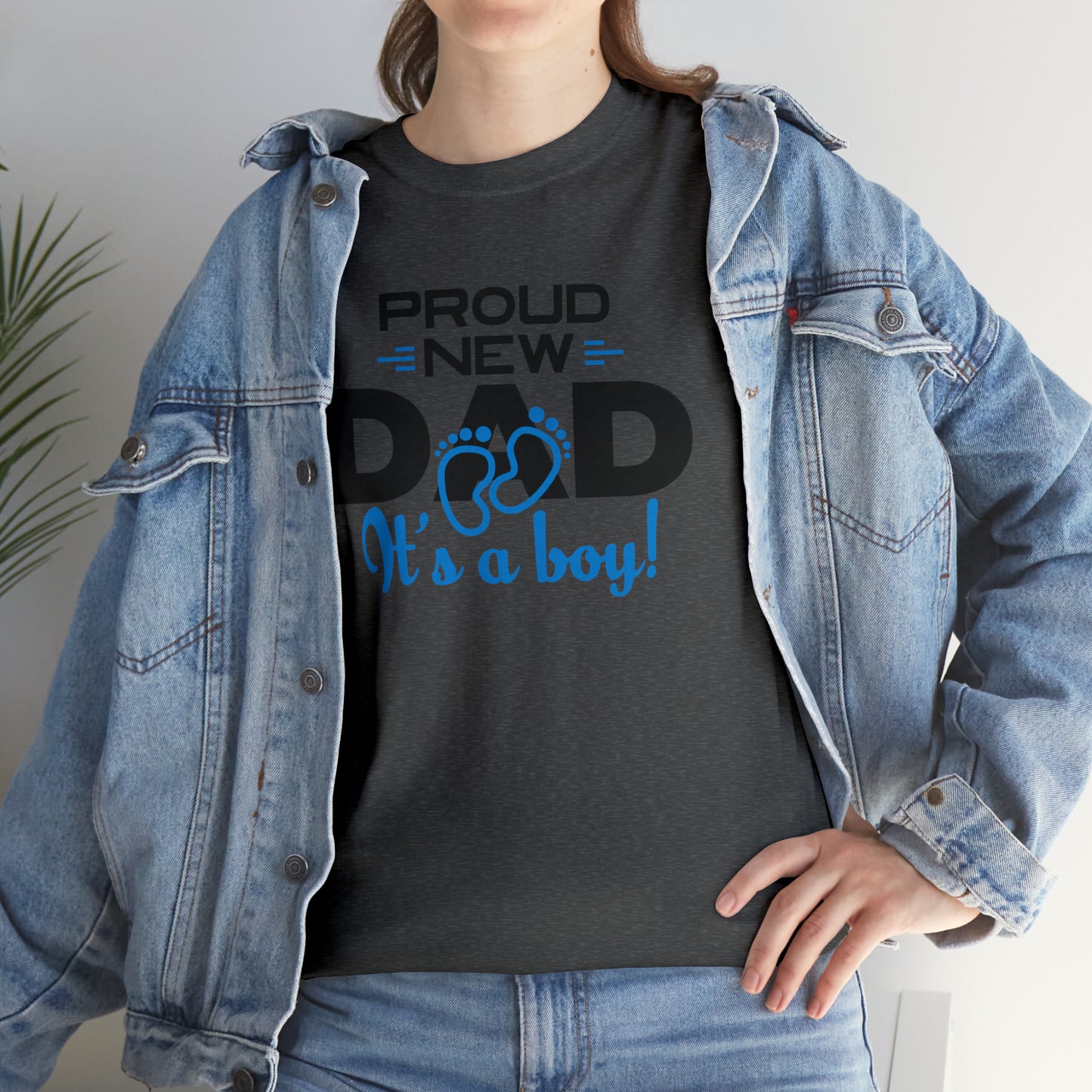 "New Boy Dad" T-Shirt - Weave Got Gifts - Unique Gifts You Won’t Find Anywhere Else!