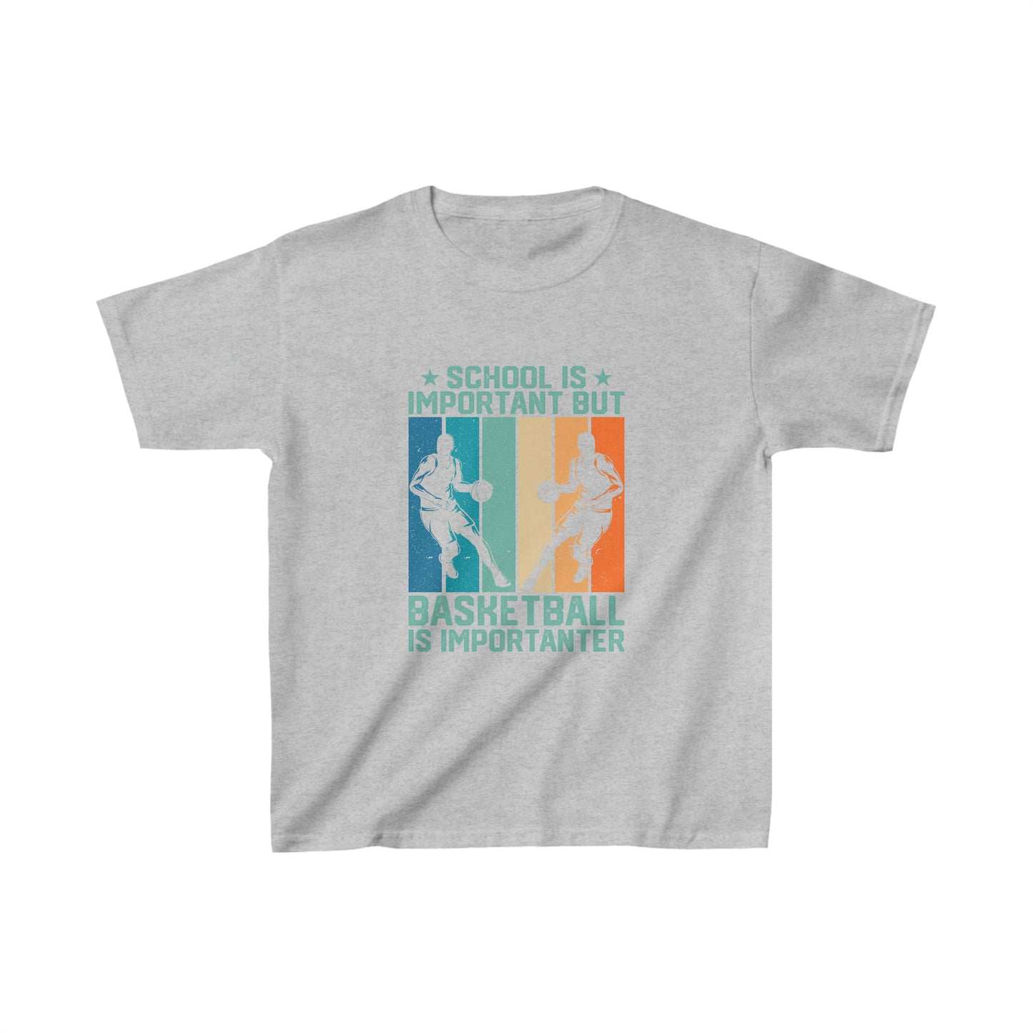 Basketball enthusiast kids t-shirt
