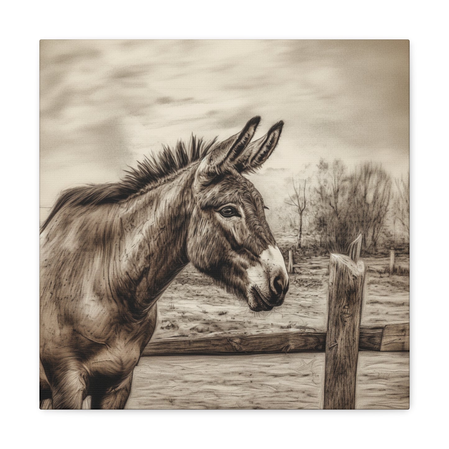 "Rustic Donkey" Wall Art - Weave Got Gifts - Unique Gifts You Won’t Find Anywhere Else!