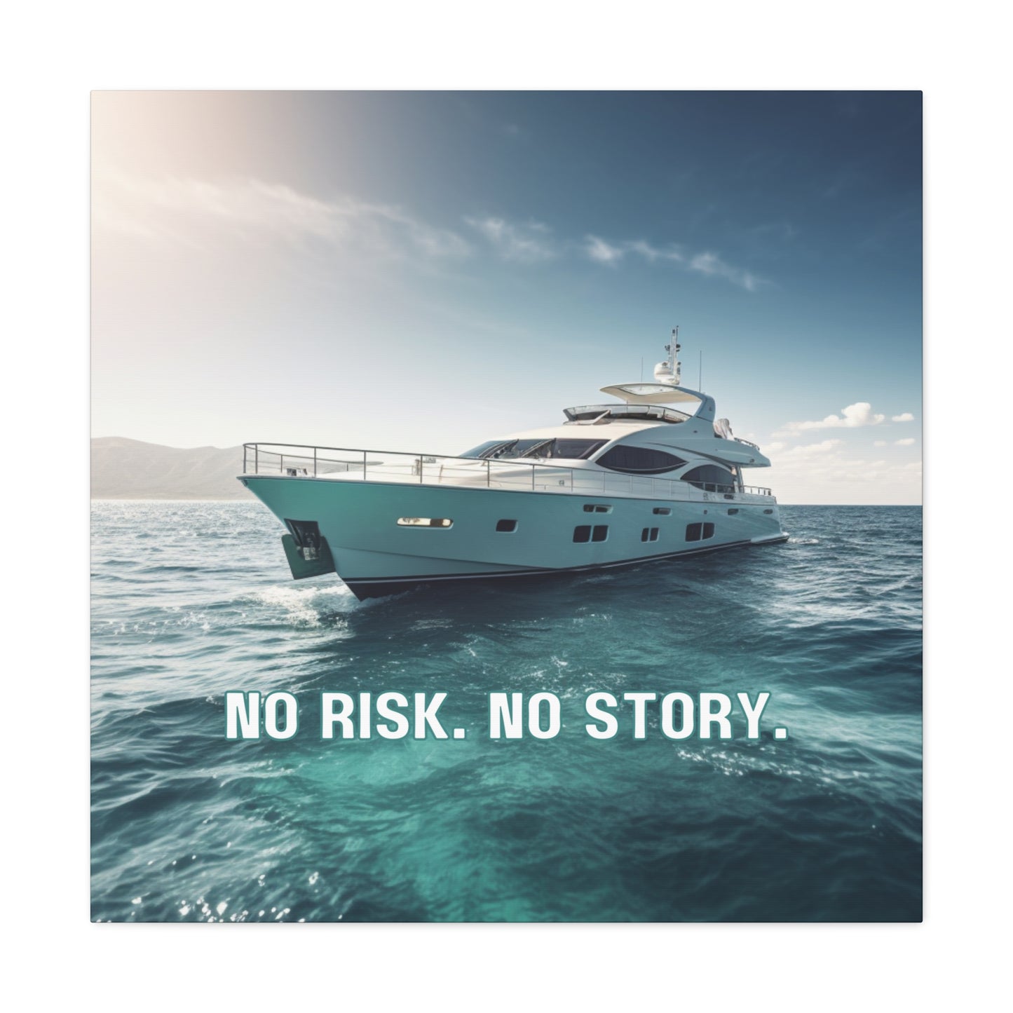 "No Risk, No Story" Wall Art - Weave Got Gifts - Unique Gifts You Won’t Find Anywhere Else!