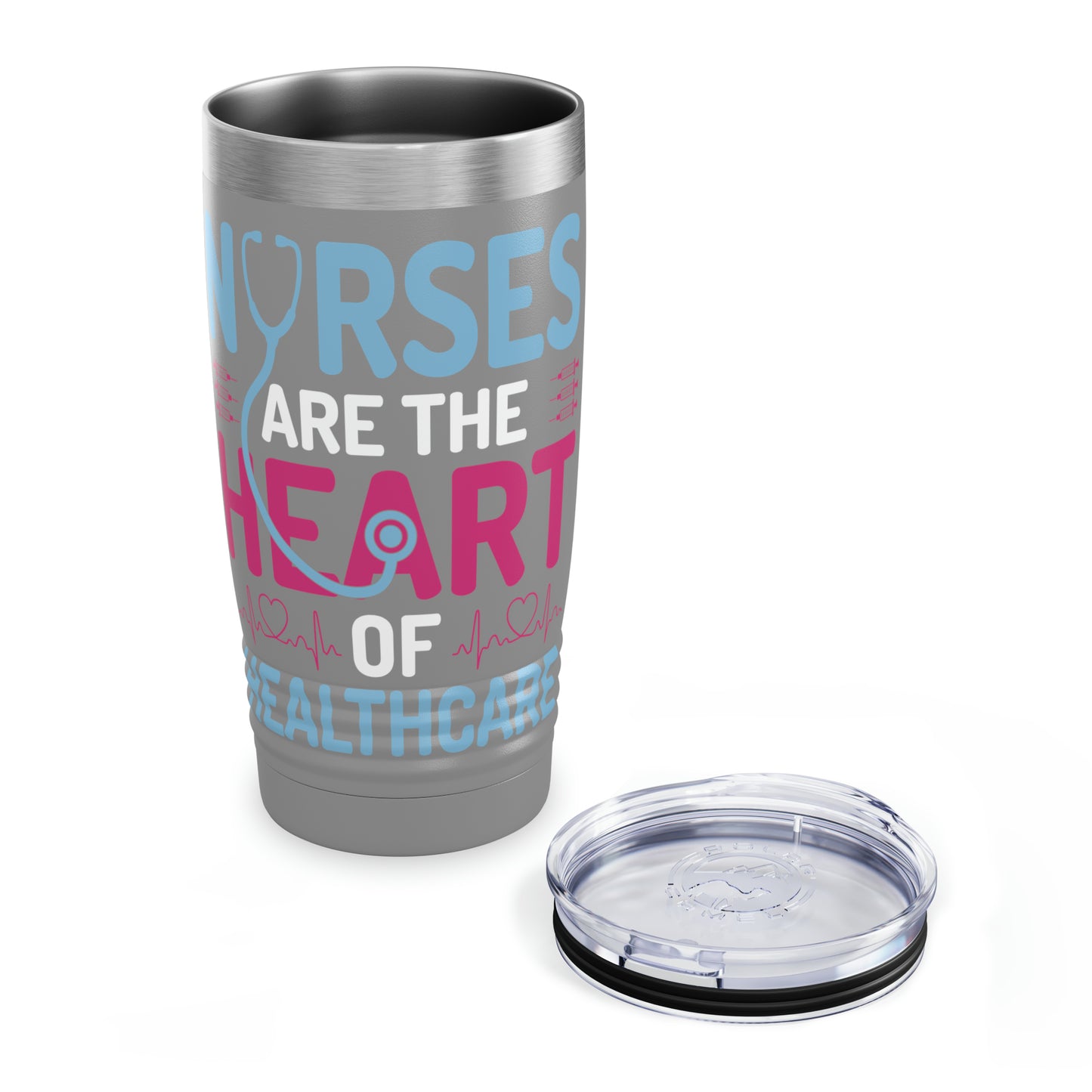 "Nurses Are The Heart Of Healthcare" Tumbler - Weave Got Gifts - Unique Gifts You Won’t Find Anywhere Else!