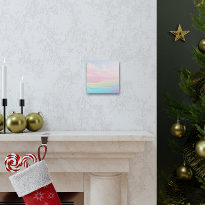 "Rainbow Clouds Abstract" Wall Art - Weave Got Gifts - Unique Gifts You Won’t Find Anywhere Else!