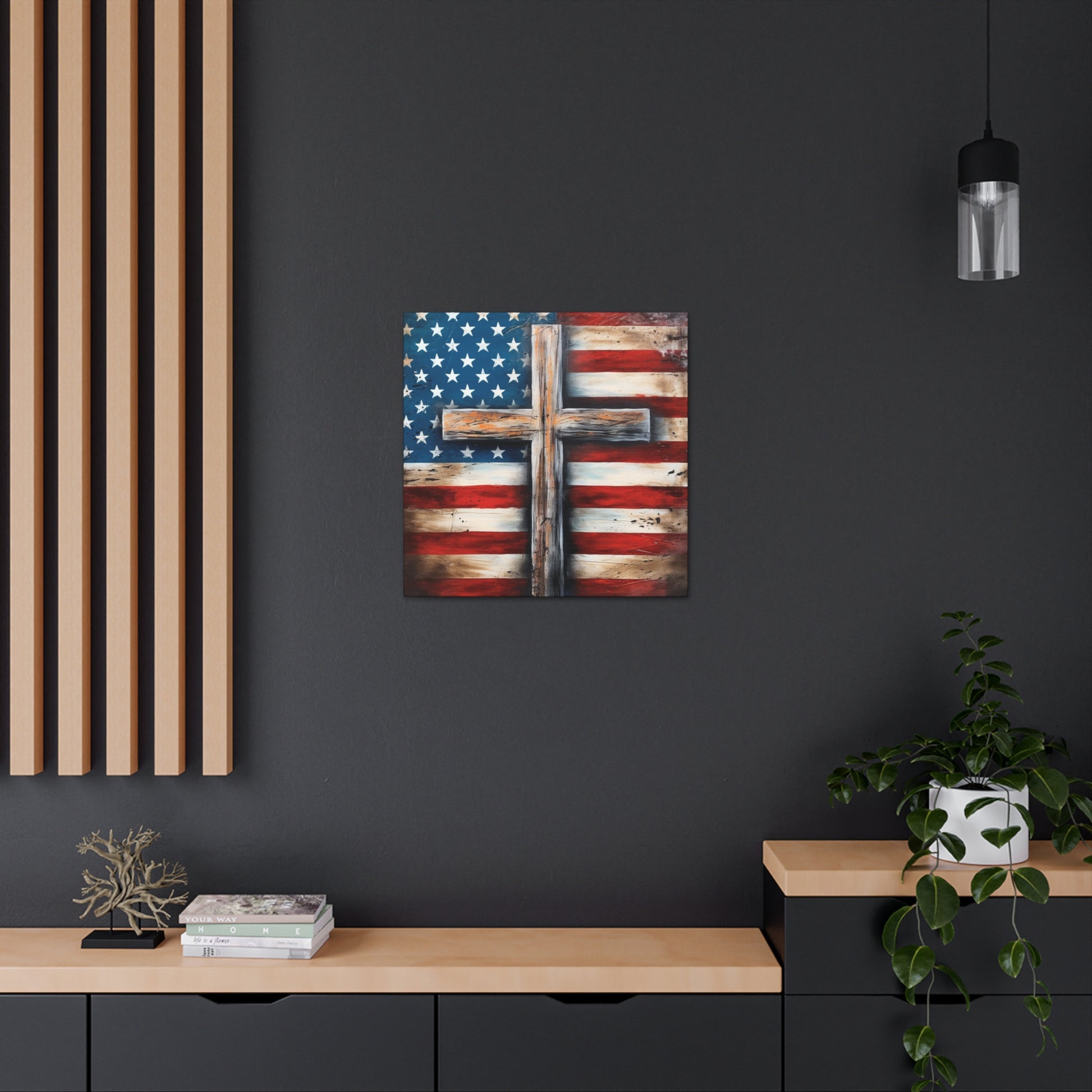 "Faith & Freedom" Wall Art - Weave Got Gifts - Unique Gifts You Won’t Find Anywhere Else!