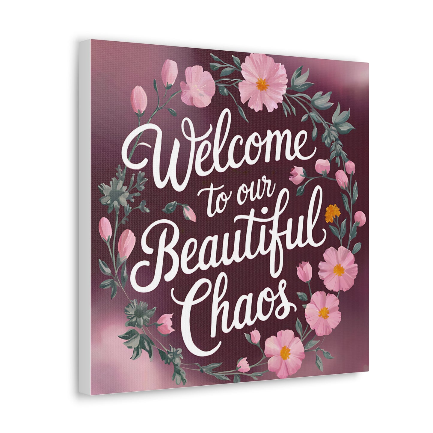 Chic welcome to our beautiful chaos canvas in modern style
