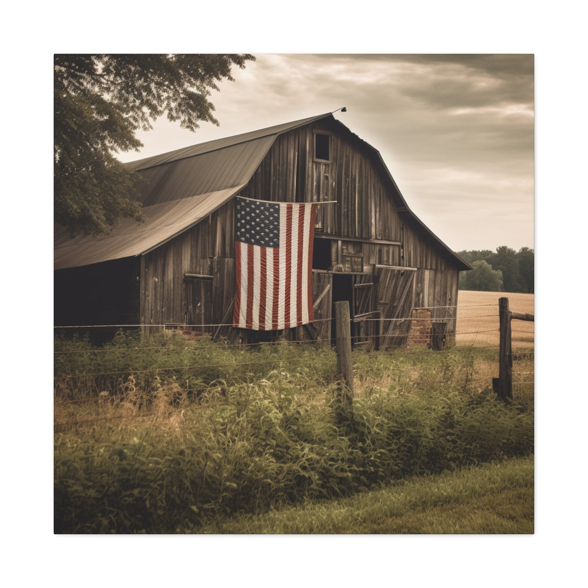 "American Farm" Wall Art - Weave Got Gifts - Unique Gifts You Won’t Find Anywhere Else!