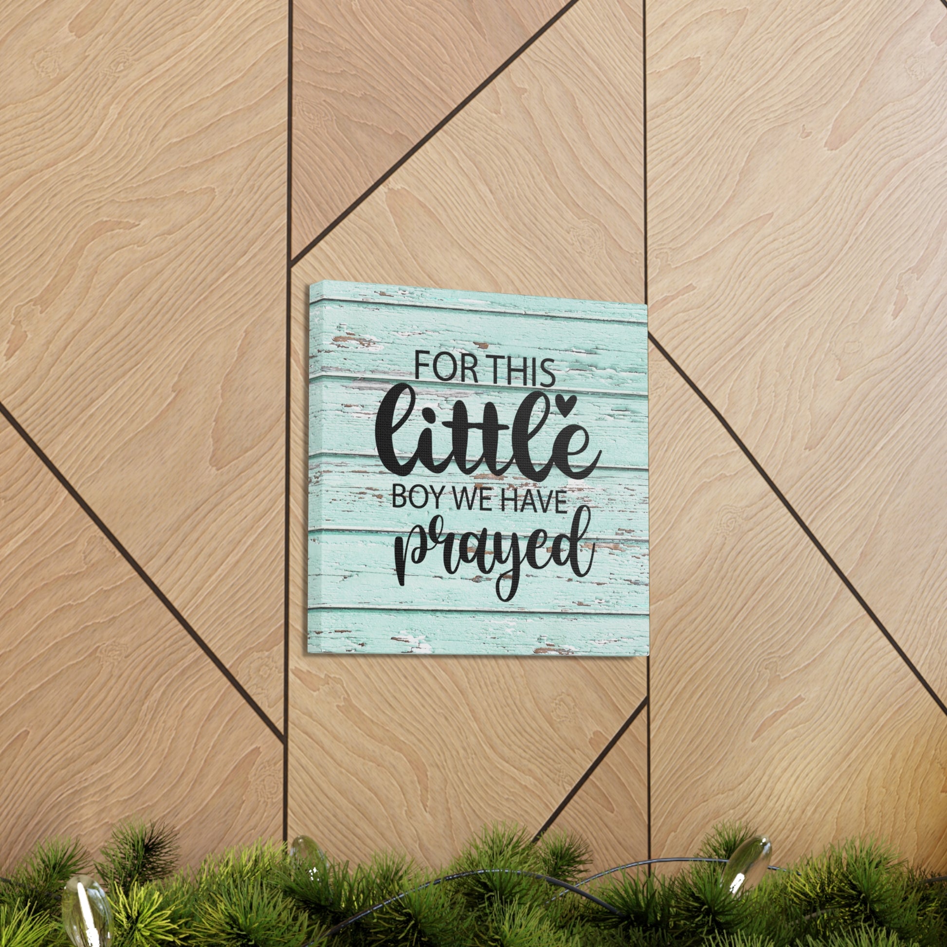 "For This Little Boy, We Have Prayed" Wall Art - Weave Got Gifts - Unique Gifts You Won’t Find Anywhere Else!