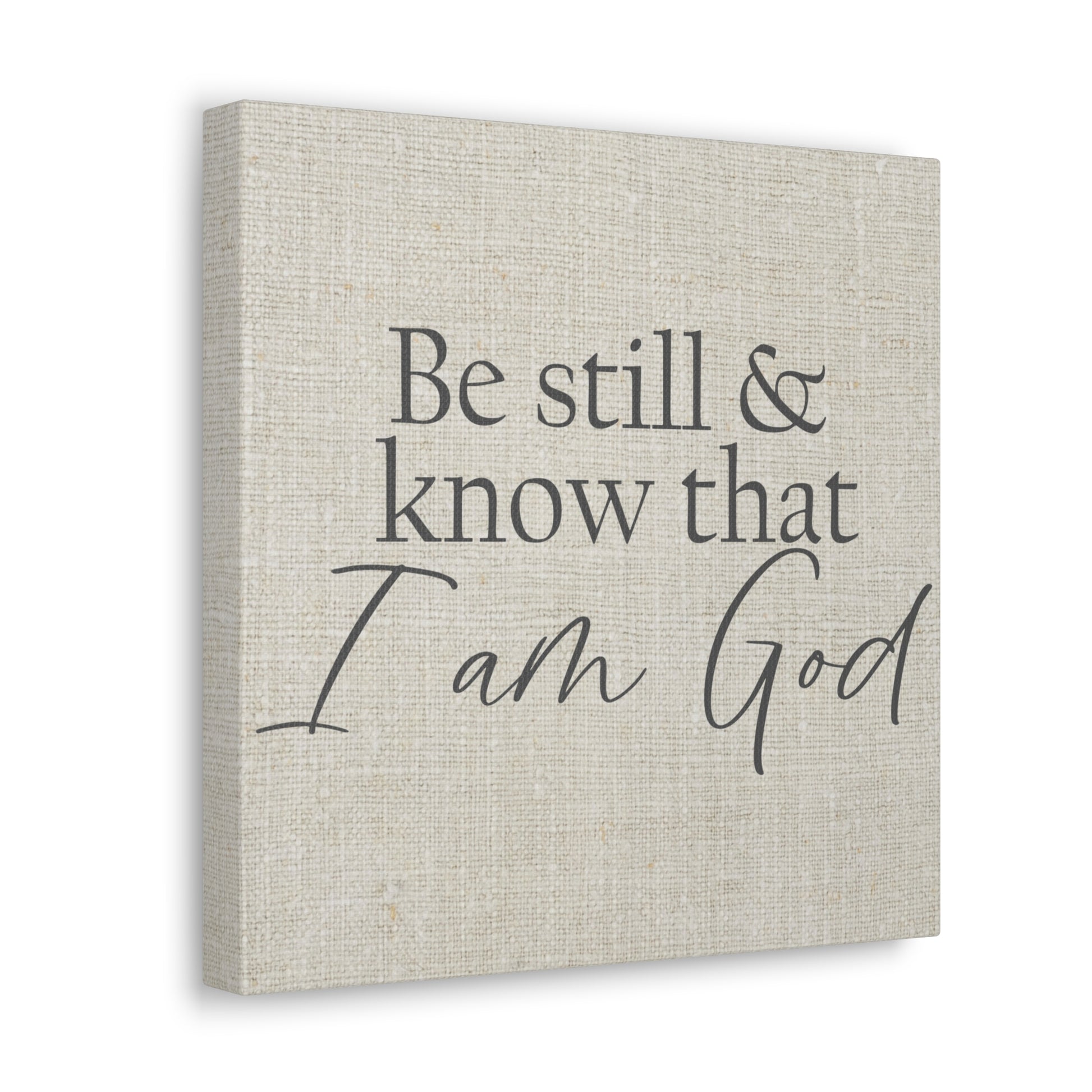 "Be Still & Know That I Am God" Wall Art - Weave Got Gifts - Unique Gifts You Won’t Find Anywhere Else!