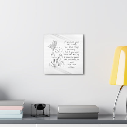 "Wilderness Women Butterfly Quote" Wall Art - Weave Got Gifts - Unique Gifts You Won’t Find Anywhere Else!