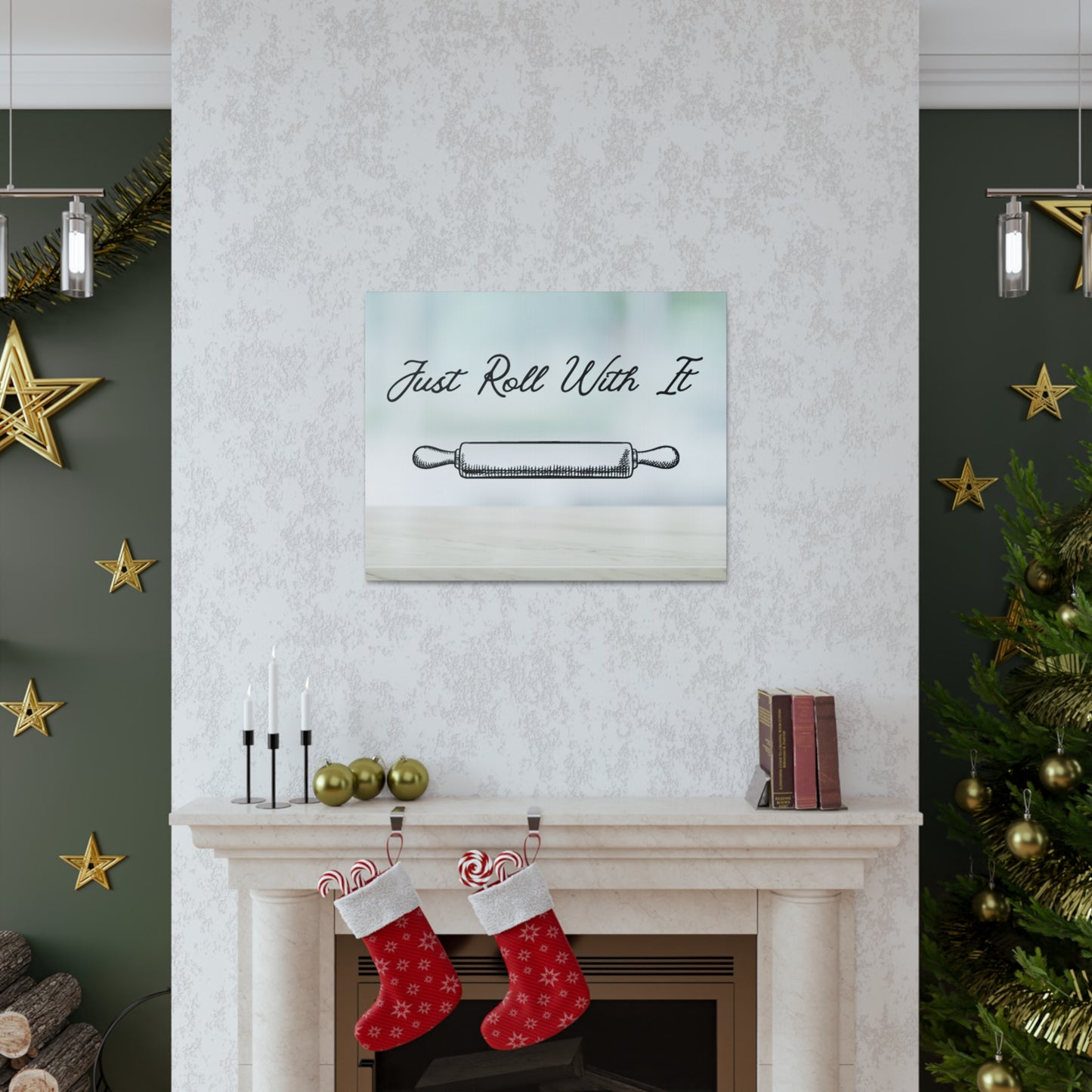 "Just Roll With It" Wall Art - Weave Got Gifts - Unique Gifts You Won’t Find Anywhere Else!